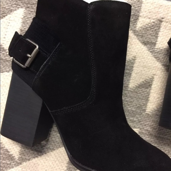 Sbicca Suede Black buckle Booties various sizes LAST FINAL PRICE SALE - Picture 3 of 7